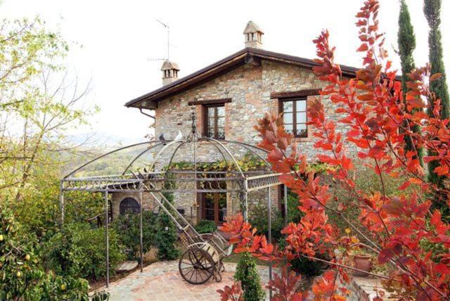 Cascina La Buca Pensionat Castello di Serravalle Exteriör bild